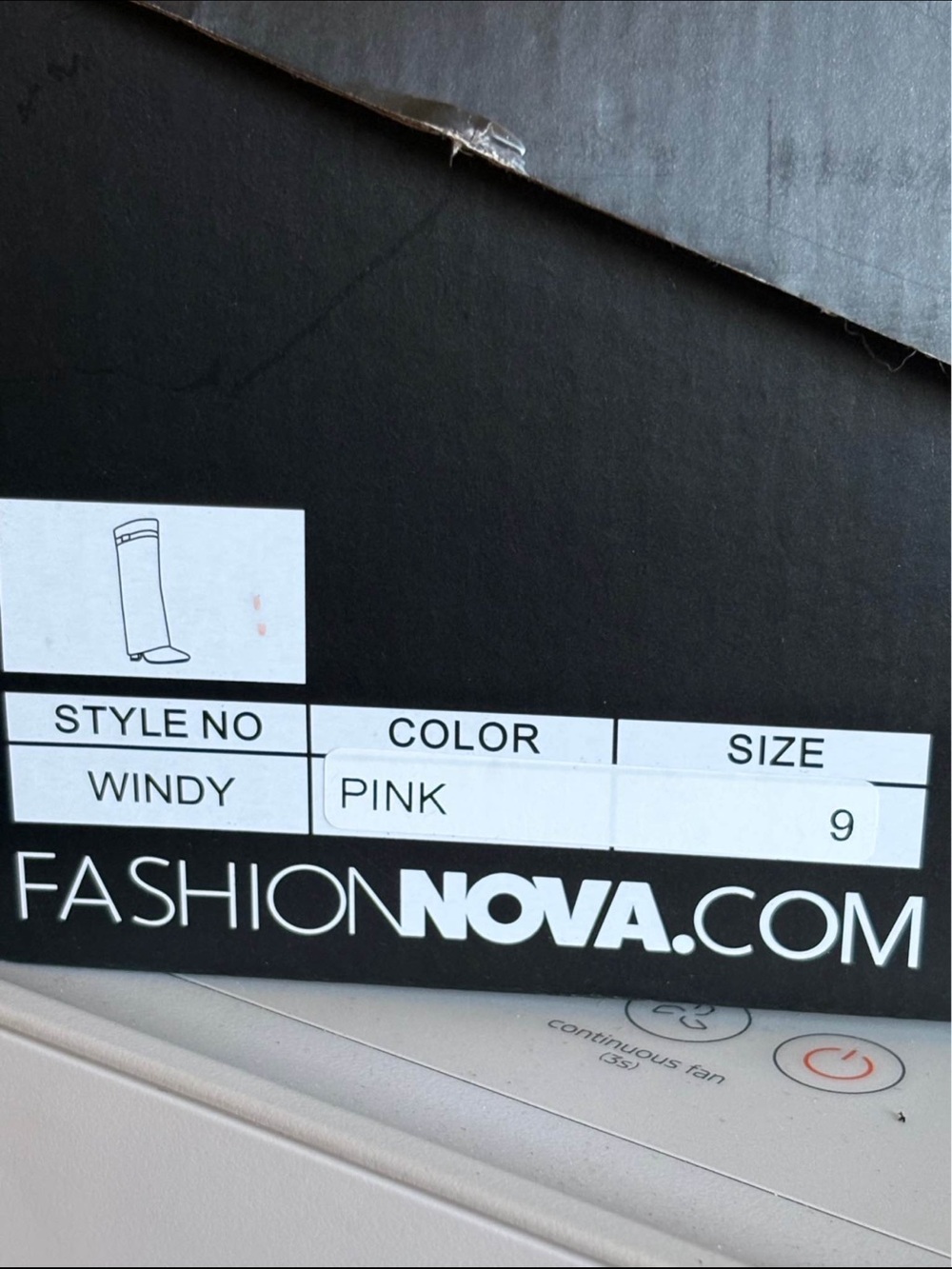 Fashion Nova Pink Windy Knee-High Boot - Picture 3 of 3